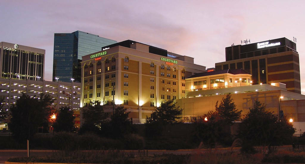 Courtyard By Marriott Norfolk Downtown Hotel Kültér fotó